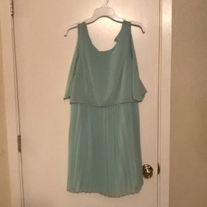 Teal dress